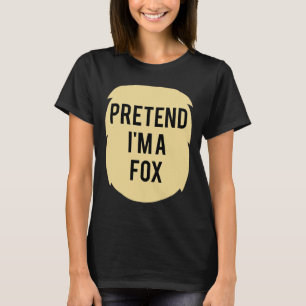 Camiseta Pretende que soy un Fiesta de Halloween gracioso d