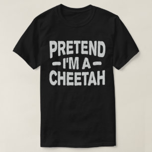Camiseta Pretende que soy un gesto de Halloween chita y per