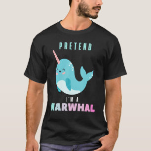 Camiseta Pretende que soy un juego de disfraces de Hallowee