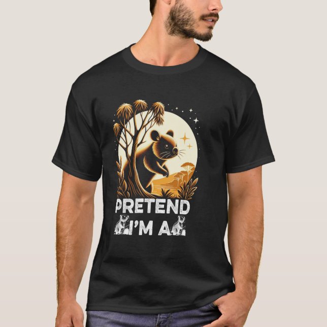 CAMISETA PRETENDE QUE SOY UN OBATS (Anverso)