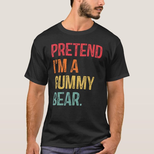 Camiseta Pretende que soy un oso agorero en el último minut (Anverso)