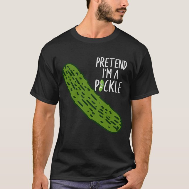 Camiseta Pretende que soy un pellizco (Anverso)