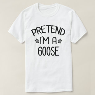 Camiseta Pretende que soy un perezoso vestido fácil de Hal
