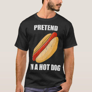 Camiseta Pretende que soy un perrito perezoso Fiesta de ves