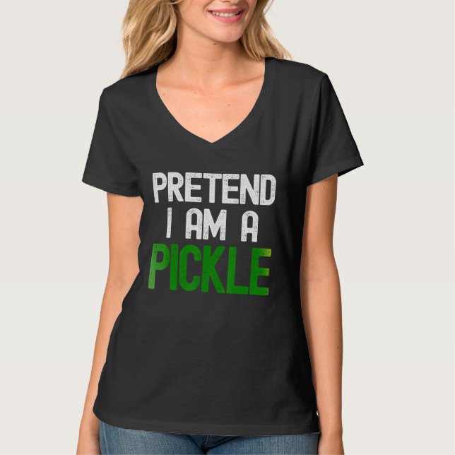 Camiseta Pretende Que Soy Un Pickle (Anverso)