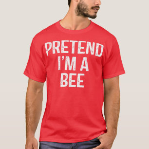 Camiseta Pretende Que Soy Un Ropal De Halloween De Bee Grac