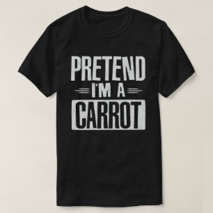 Camiseta Pretende que soy un títere de Halloween marrano y