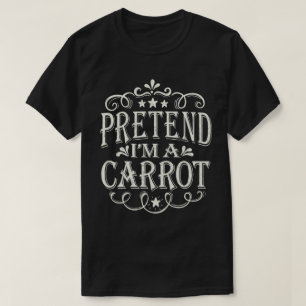 Camiseta Pretende que soy un títere de Halloween marrano y