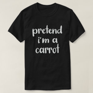 Camiseta Pretende que soy un títere de Halloween marrano y