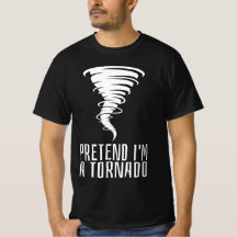 Pretende que soy un Tornado - Gracioso Costume Hal