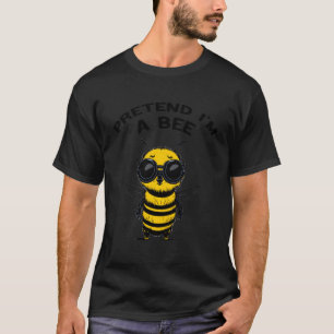 Camiseta Pretende Que Soy Un Traje De Halloween Bee Gracios