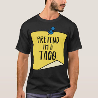 Camiseta Pretende que soy un traje de halloween para camion
