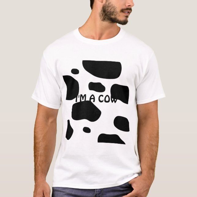 Camiseta Pretende que soy un VACO (Anverso)