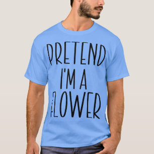 Camiseta Pretende que soy un vago disfraz de Halloween de f