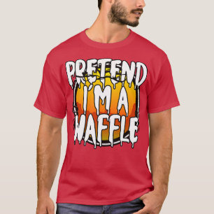 Camiseta Pretende Que Soy Un Ventilador Ridículo De Hallowe