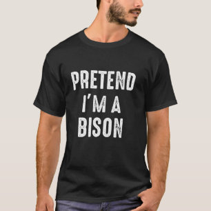 Camiseta Pretende que soy una familia de venado que coincid