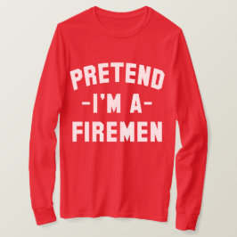 Camiseta Pretende que soy una Halloween divertida para los