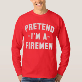Camiseta Pretende que soy una Halloween divertida para los 