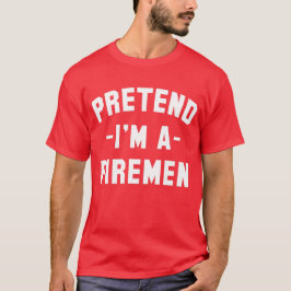 Camiseta Pretende que soy una Halloween divertida para los 
