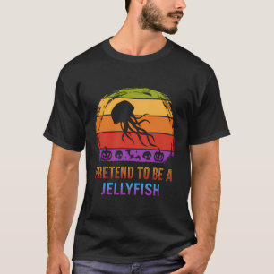 Camiseta Pretende Ser Un Vestido De Halloween De Animales D