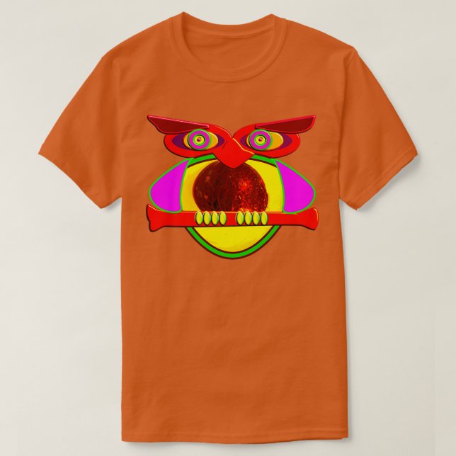 Camiseta PRETENDER Ix27AM UN OWL AVOCADO 1 (Diseño del anverso)
