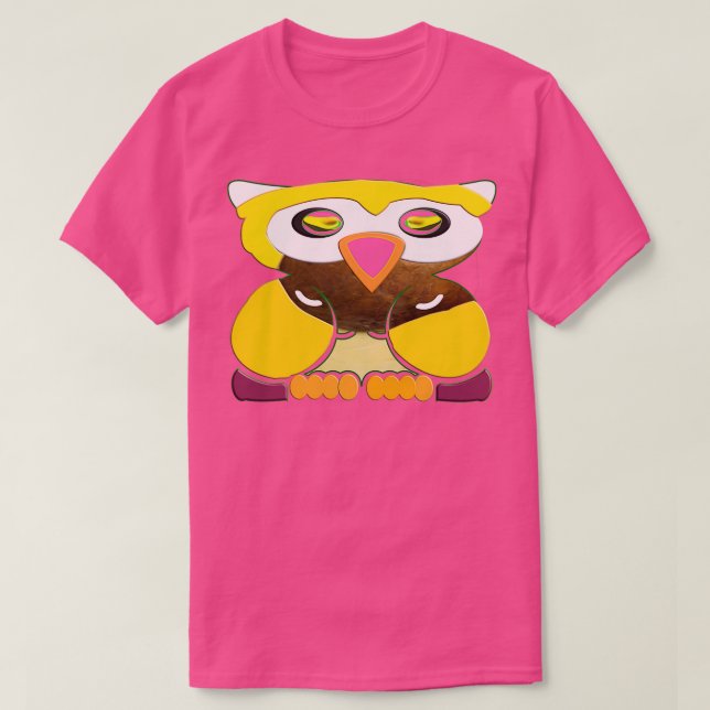Camiseta PRETENDER Ix27AM Y OWL AVOCADO 2 (Diseño del anverso)