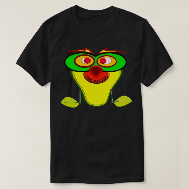 Camiseta PRETENDER Ix27AM Y OWL AVOCADO 4 (Diseño del anverso)