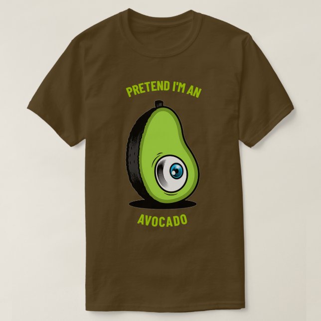 Camiseta Pretender Ix27m An Aguacate 12 (Diseño del anverso)