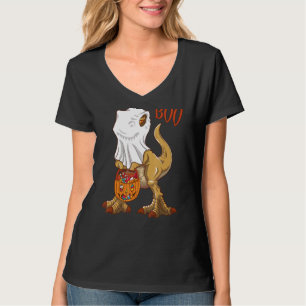 Camiseta Pretendiendo que soy un fantasma Rex Jack O' Lante