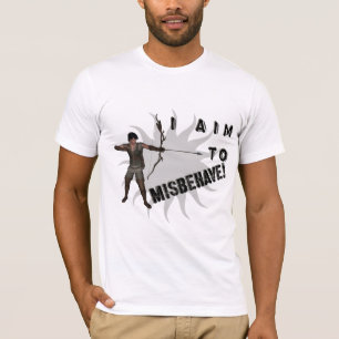 Camiseta ¡Pretendo comportarme mal!