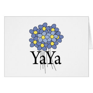 Camiseta Pretty Blue Flower YaYa