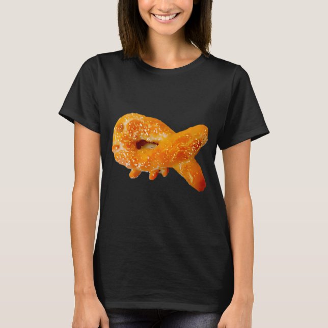 Camiseta Pretzel Darwin Fish (Anverso)