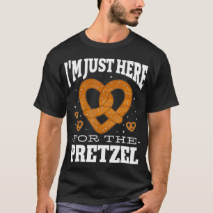 Camiseta Pretzel Lover Divertido Estoy Aquí Para Los Pretze