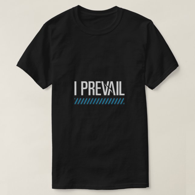 Camiseta Prevalezco la mercadería oficial (Diseño del anverso)