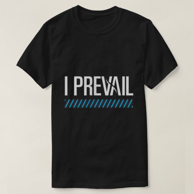 Camiseta Prevalezco la mercadería oficial (Diseño del anverso)