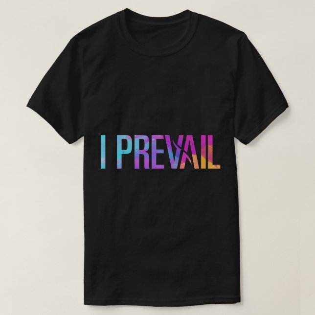 Camiseta PREVALO - Pegatina DE COLOR COMPLETO (Diseño del anverso)