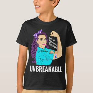 Camiseta Prevención Conciencia Guerrero de Salud Mental