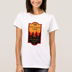 Camiseta Prevención de incendios forestales
