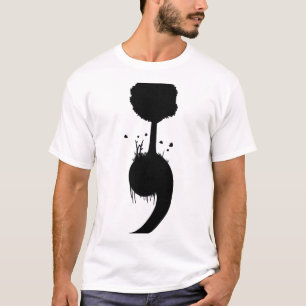 Camiseta Prevención de la depresión suicida en los árboles