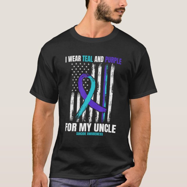 Camiseta Prevención de la toma de conciencia sobre el suici (Anverso)