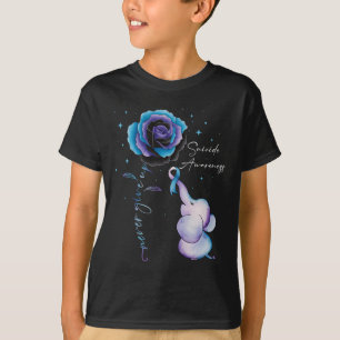 Camiseta Prevención del suicidio Conciencia Elefante El gir