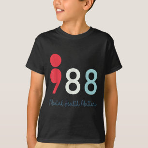 Camiseta Prevención del suicidio de salud mental de punto y