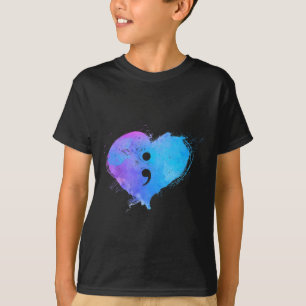 Camiseta Prevención del suicidio en salud mental por cardio