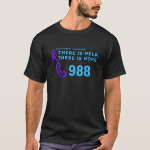 Camiseta Prevención del suicidio Lifeline 988