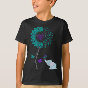 Camiseta Prevención del suicidio Mental Salud Girasol Elefa