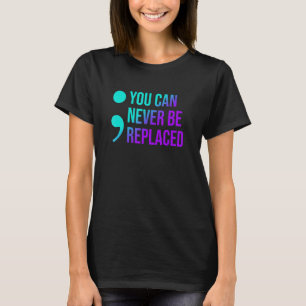 Camiseta Prevención del suicidio Nunca Se Puede Sustituir C