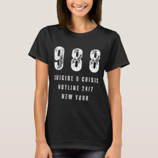 Camiseta Prevención del suicidio Sensibilización Depresión