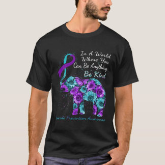 Camiseta Prevención del suicidio Sensibilización sobre el e