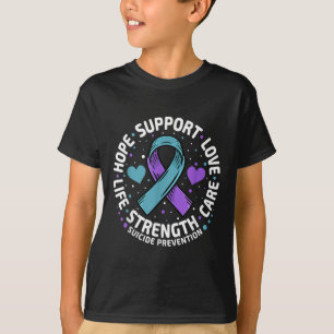 Camiseta Prevención suicida Esperanza Apoyo Amor Suicidio