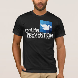 Camiseta Prevención Ver de OnLife. Negro 2